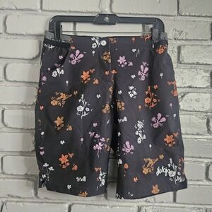 Maloja Womens Shorts Small NeisaM Mountain Bike Hiking Floral